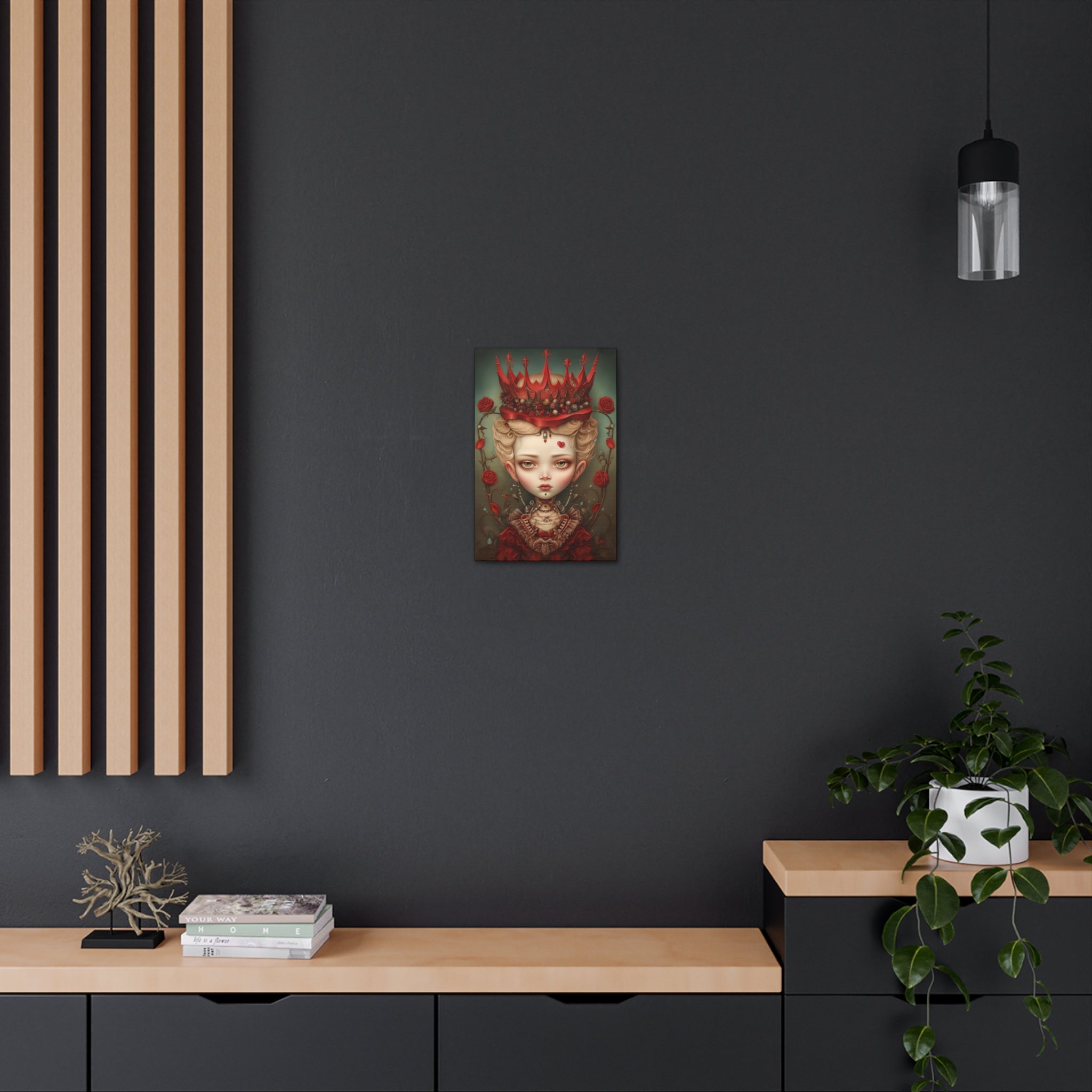 Queen of Hearts Canvas Print