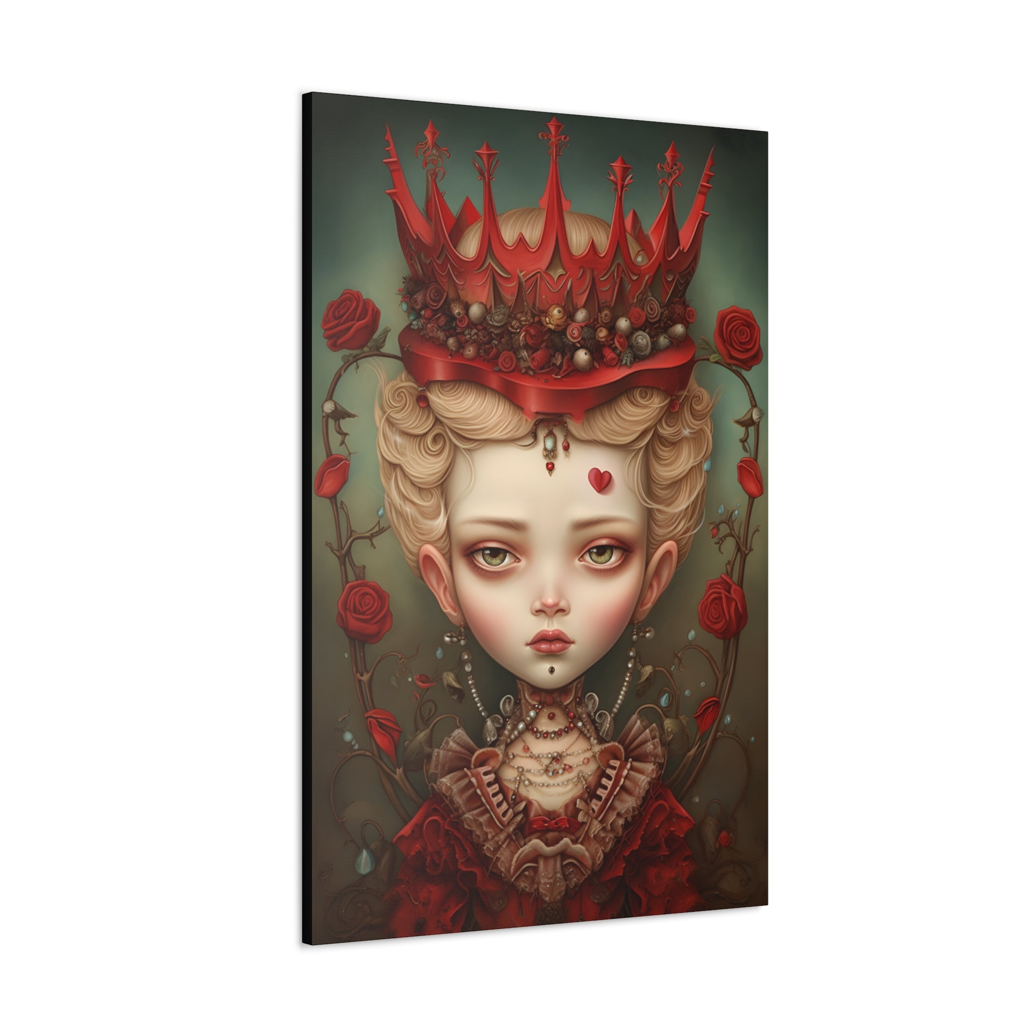 Queen of Hearts Canvas Print