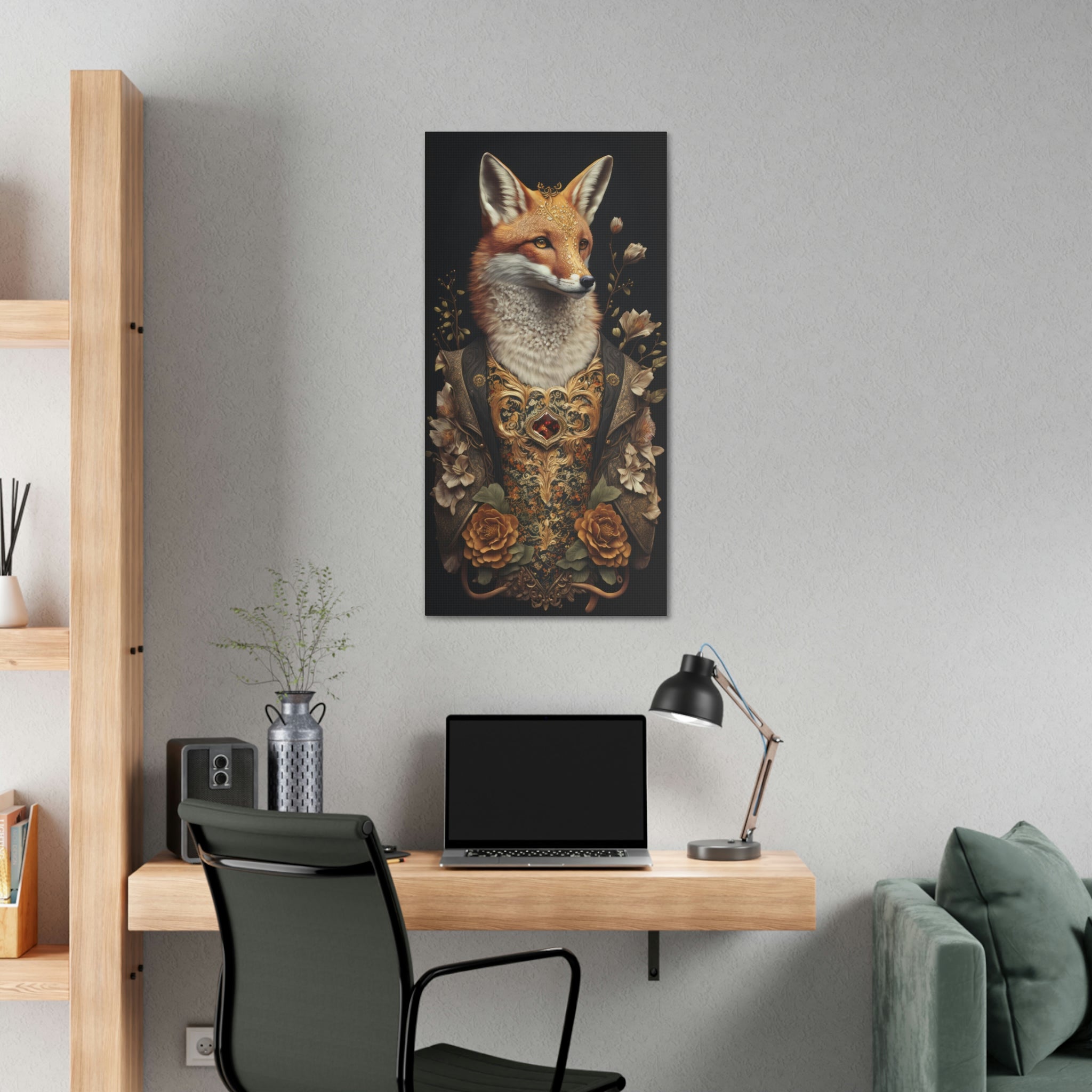 Regal Fox Canvas Print