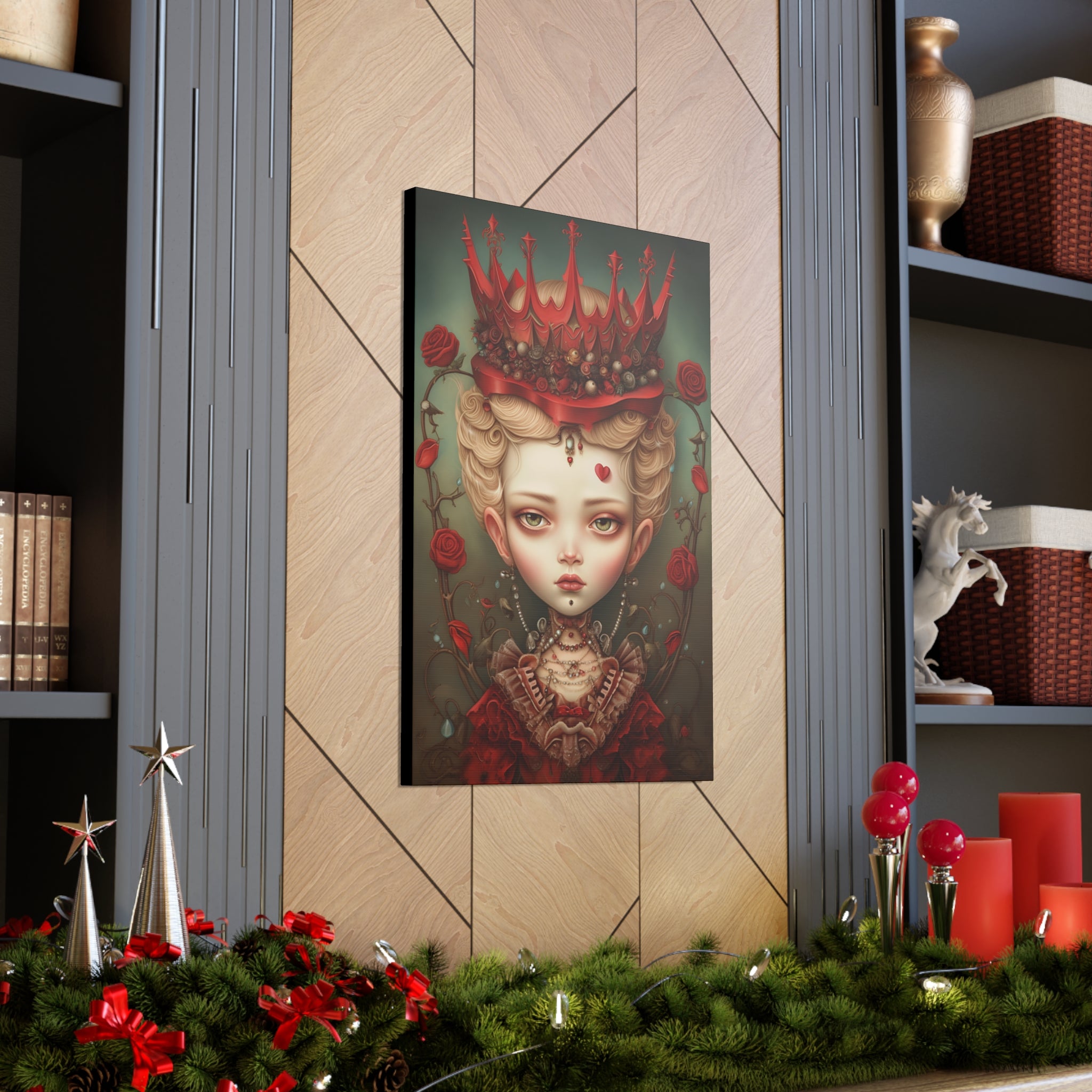 Queen of Hearts Canvas Print