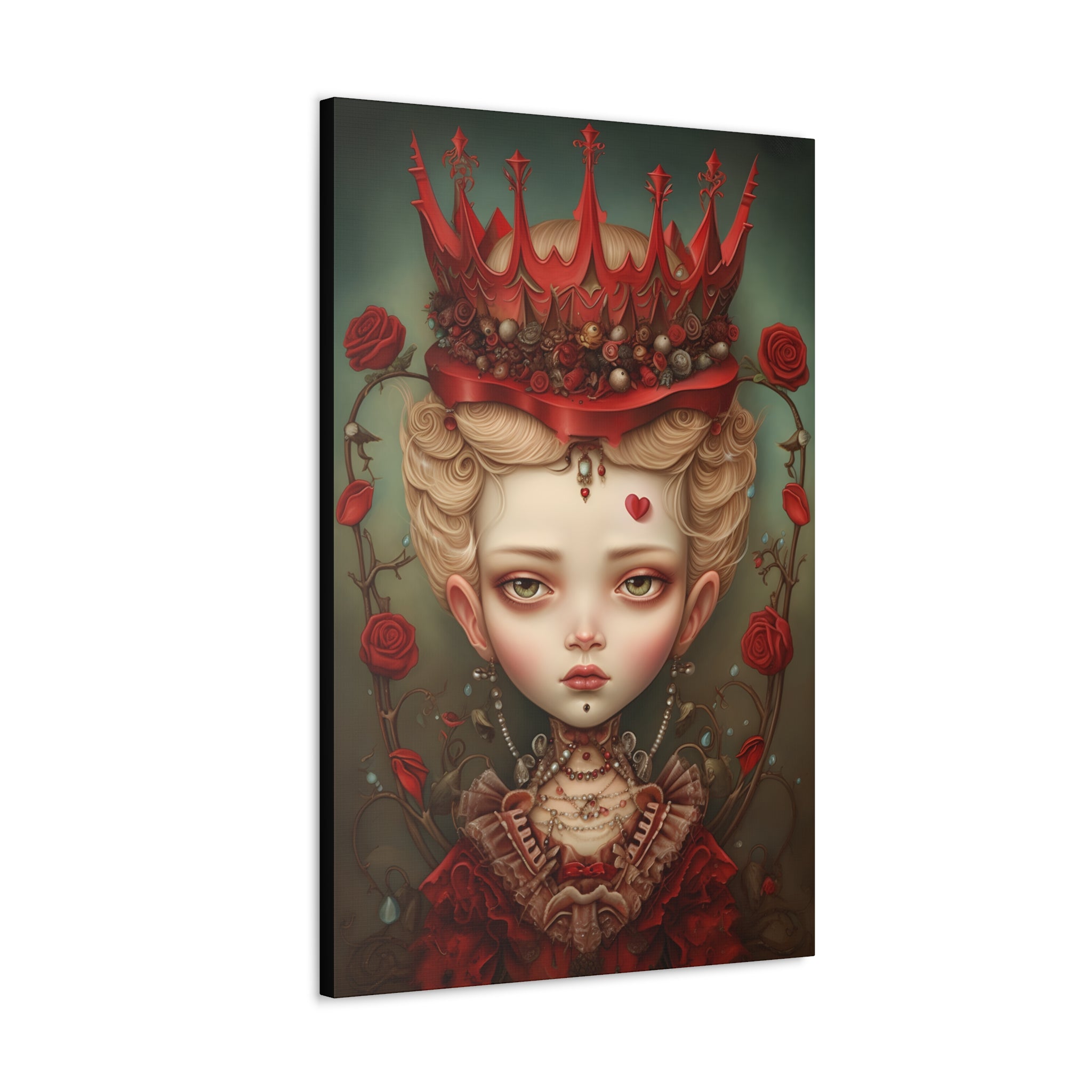 Queen of Hearts Canvas Print