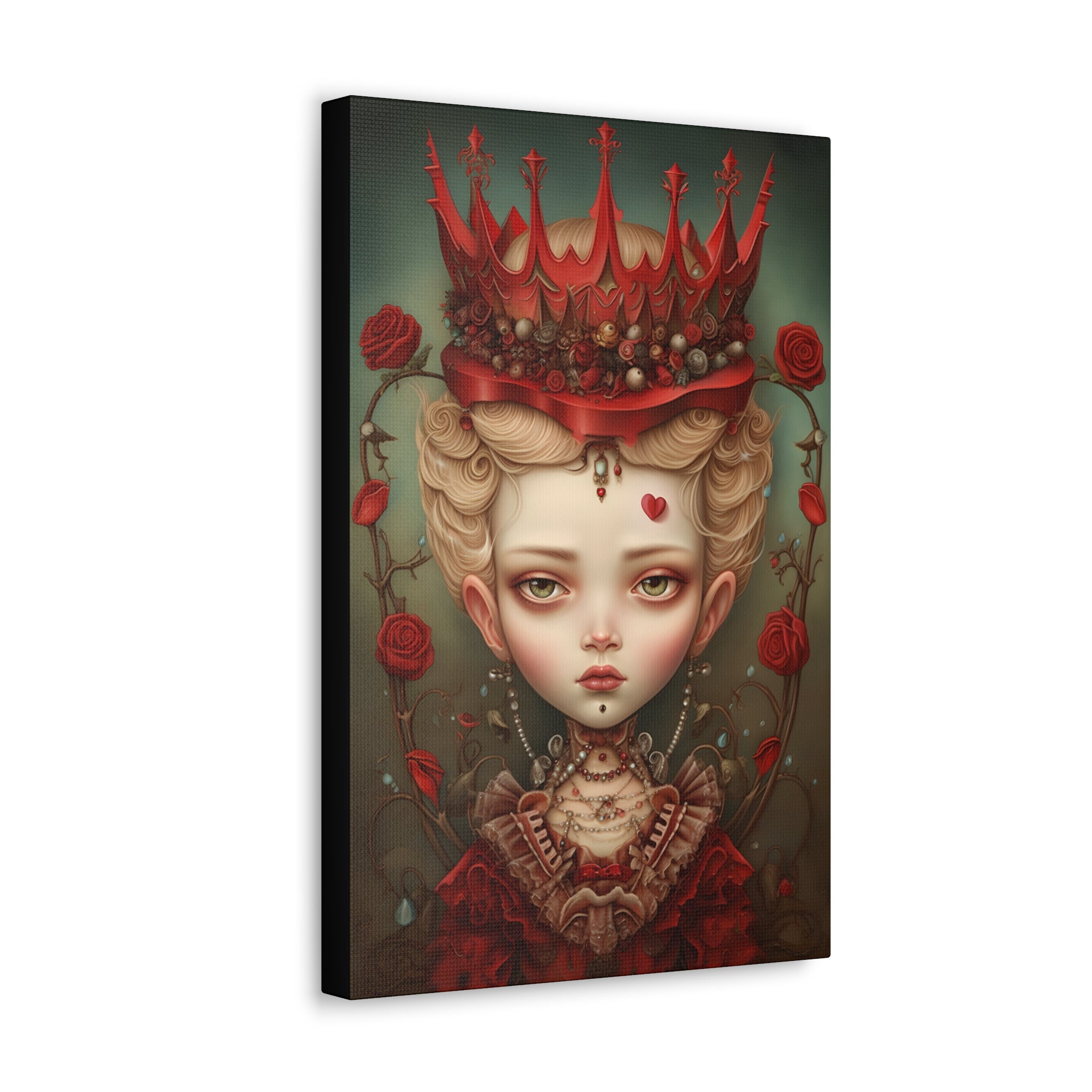 Queen of Hearts Canvas Print