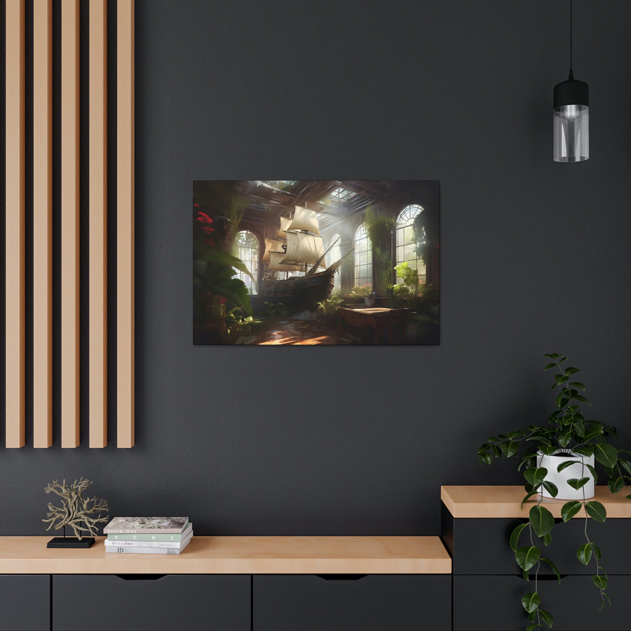 Ahoy Canvas Print