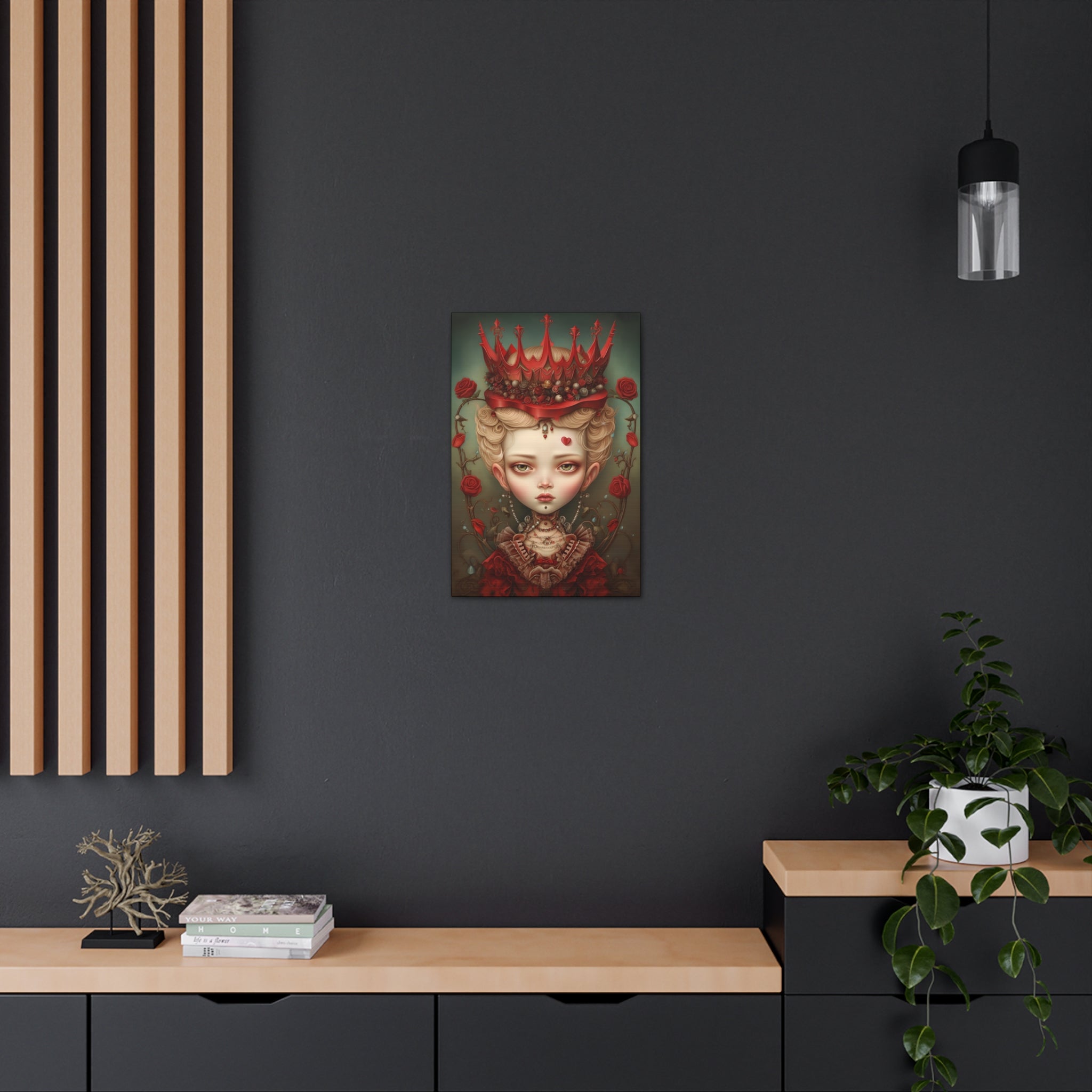 Queen of Hearts Canvas Print