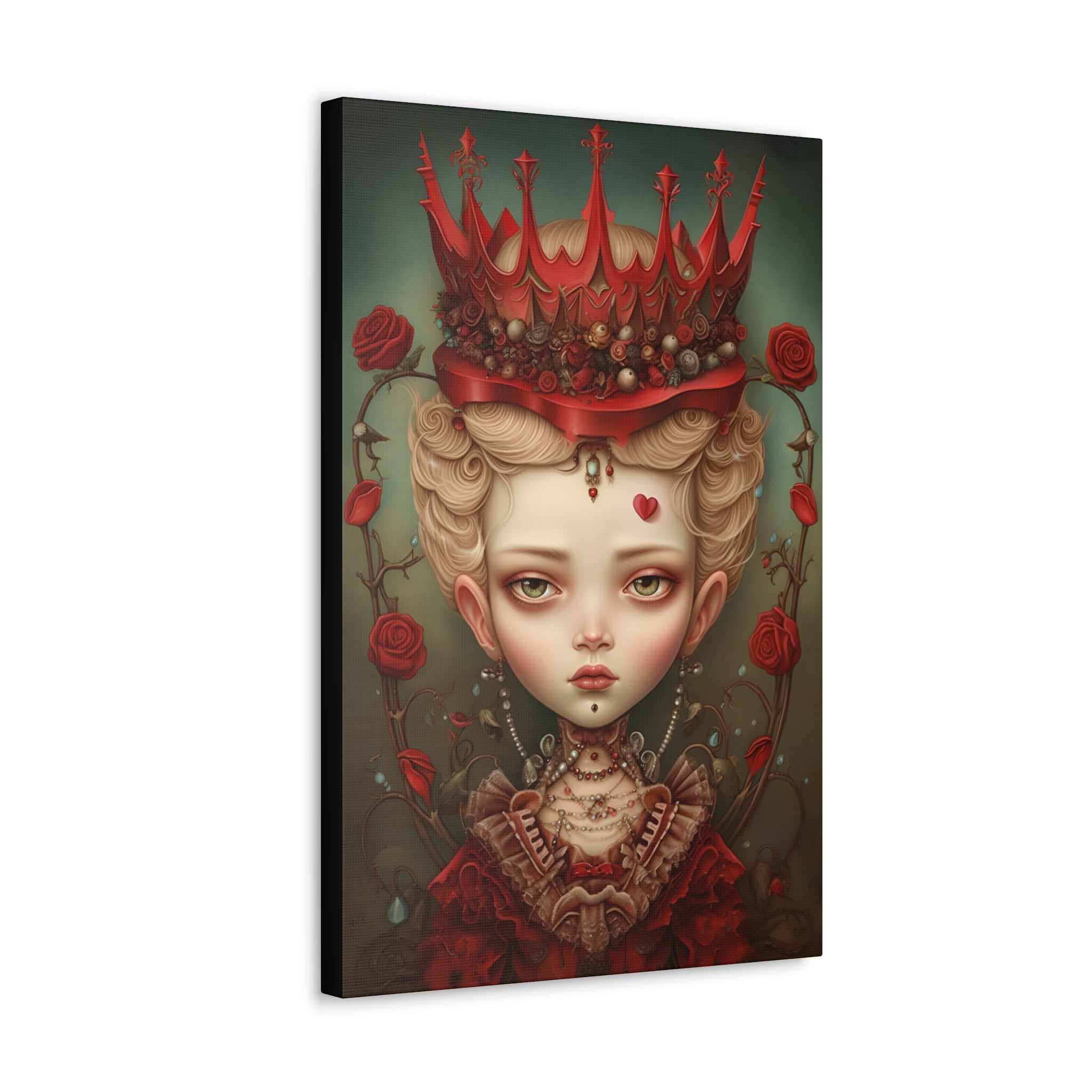 Queen of Hearts Canvas Print