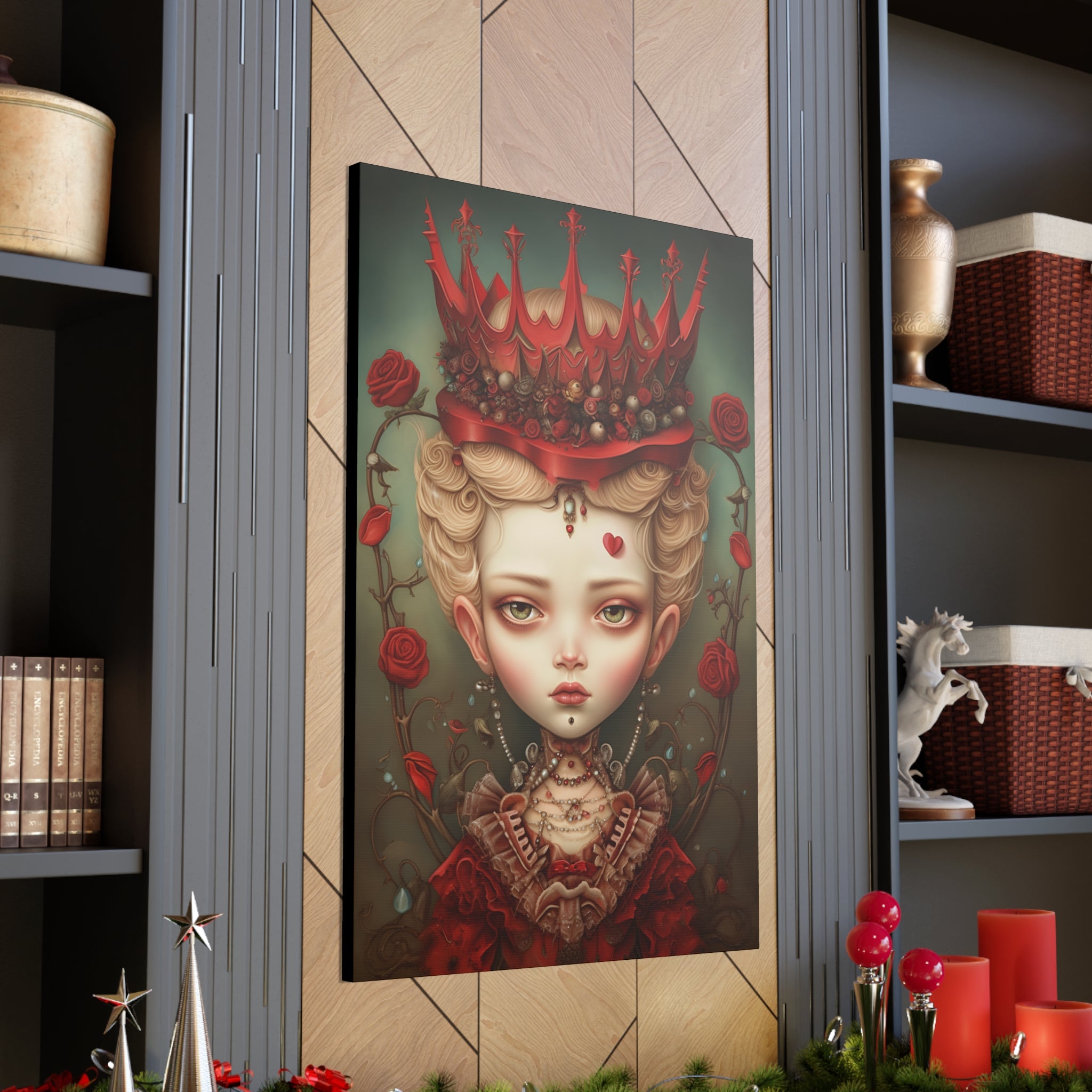 Queen of Hearts Canvas Print