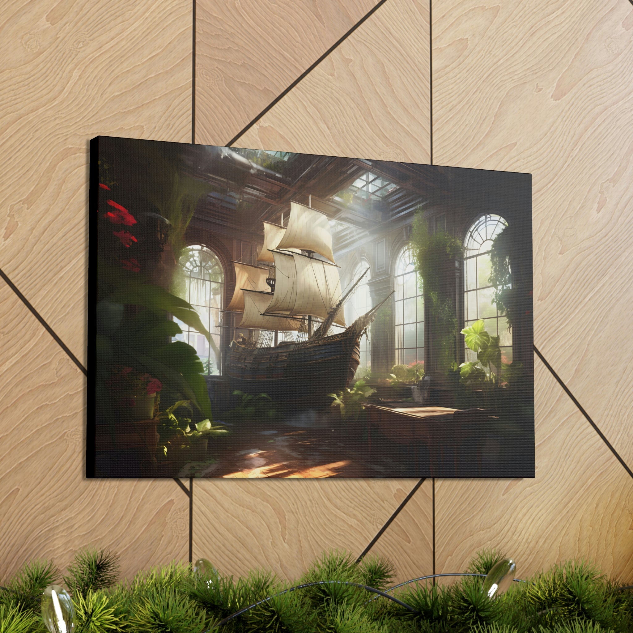 Ahoy Canvas Print